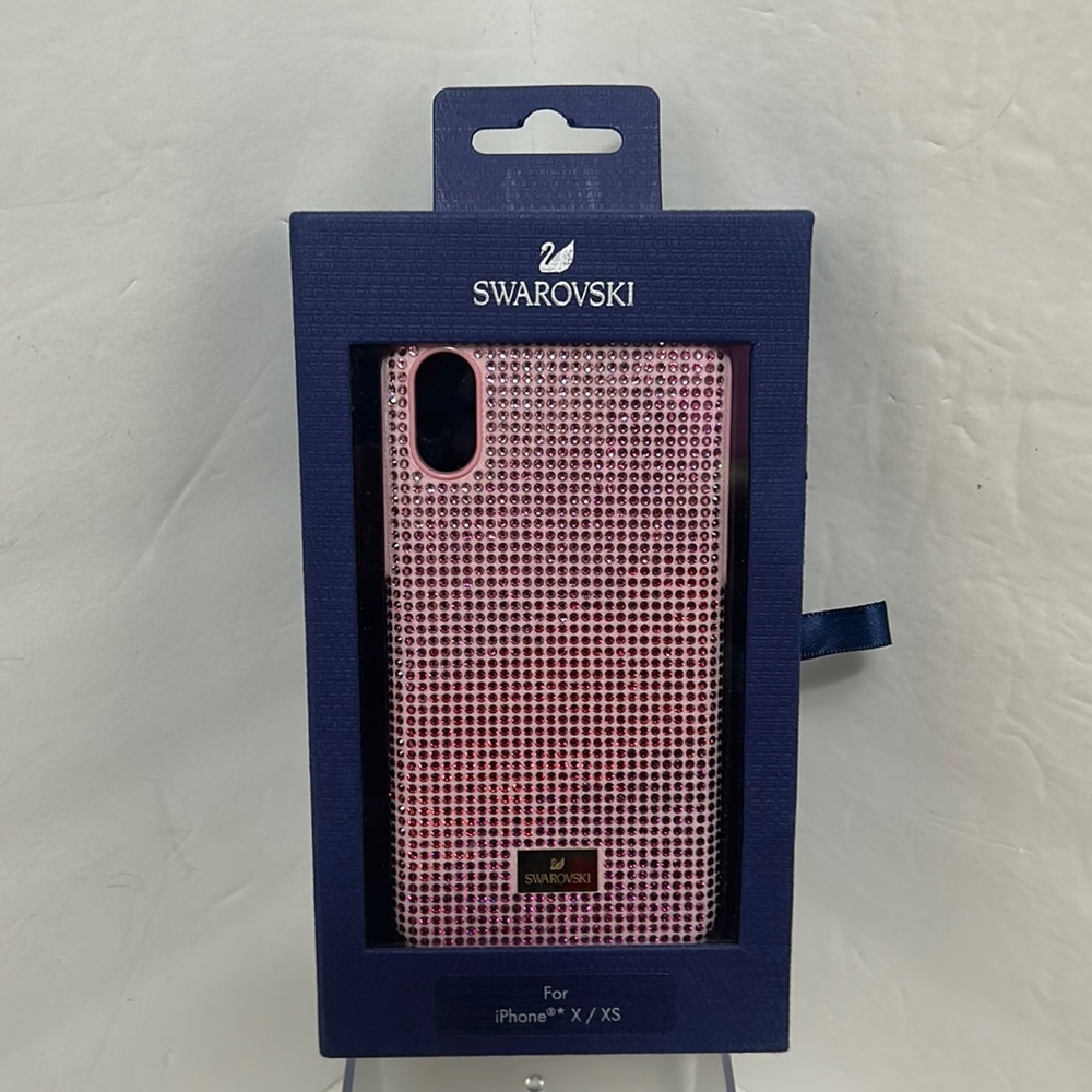 Swarovski HIGH LOVE Smartphone Case For iPhone X/Xs Pink Bling New In Box